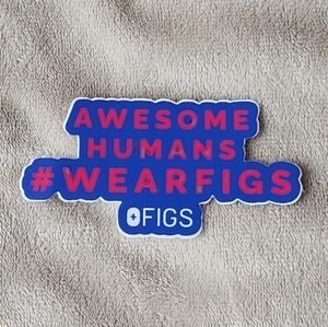 FIGS Stickers - Awesome Humans #Wearfigs